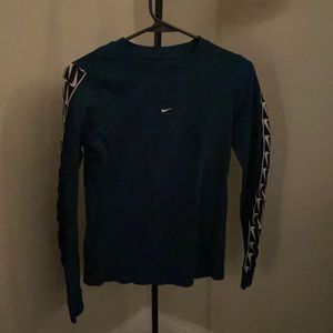 Dark green long sleeve shirt